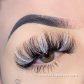 grey sparkle mink lashes 25mm glitter mink eyelashes